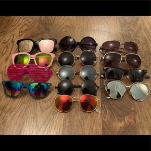 Various Trendy Sunglasses